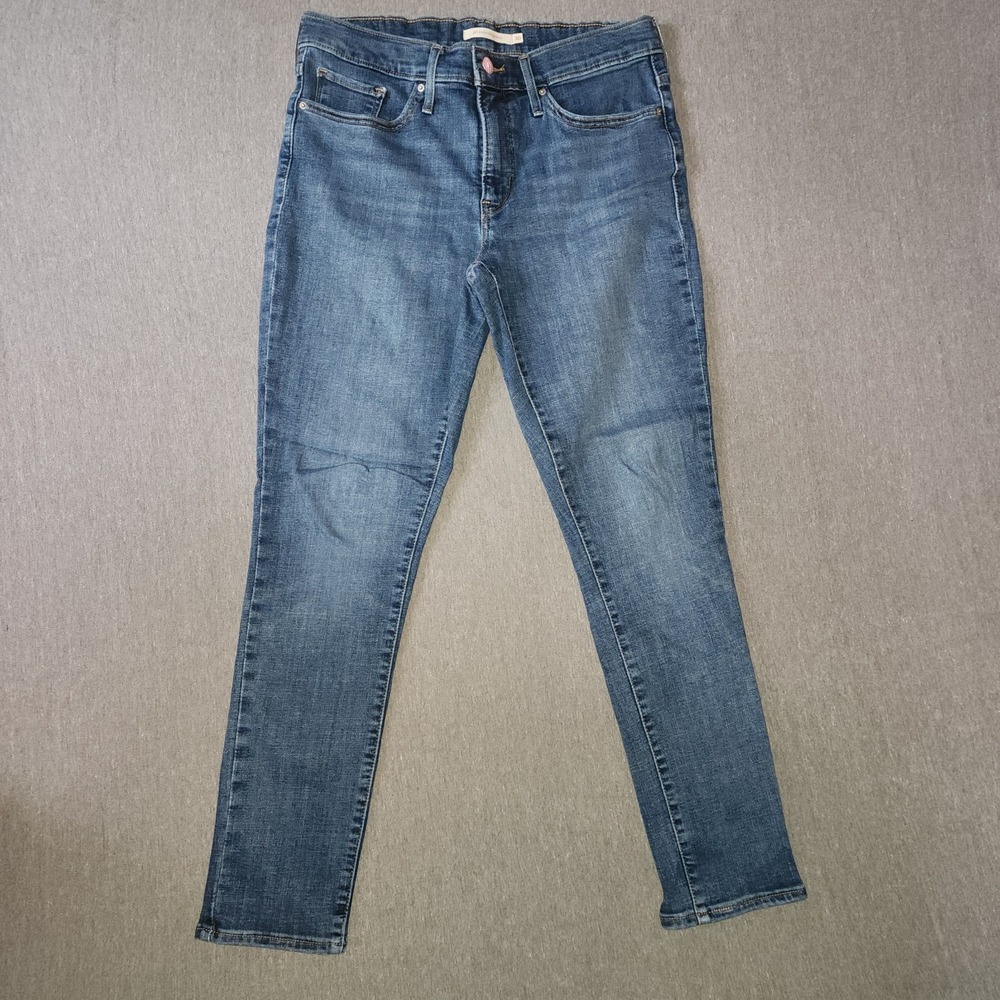Levis 311 Shaping Skinny Jeans Womens 30 Medium Wash Blue Denim 19626-0168